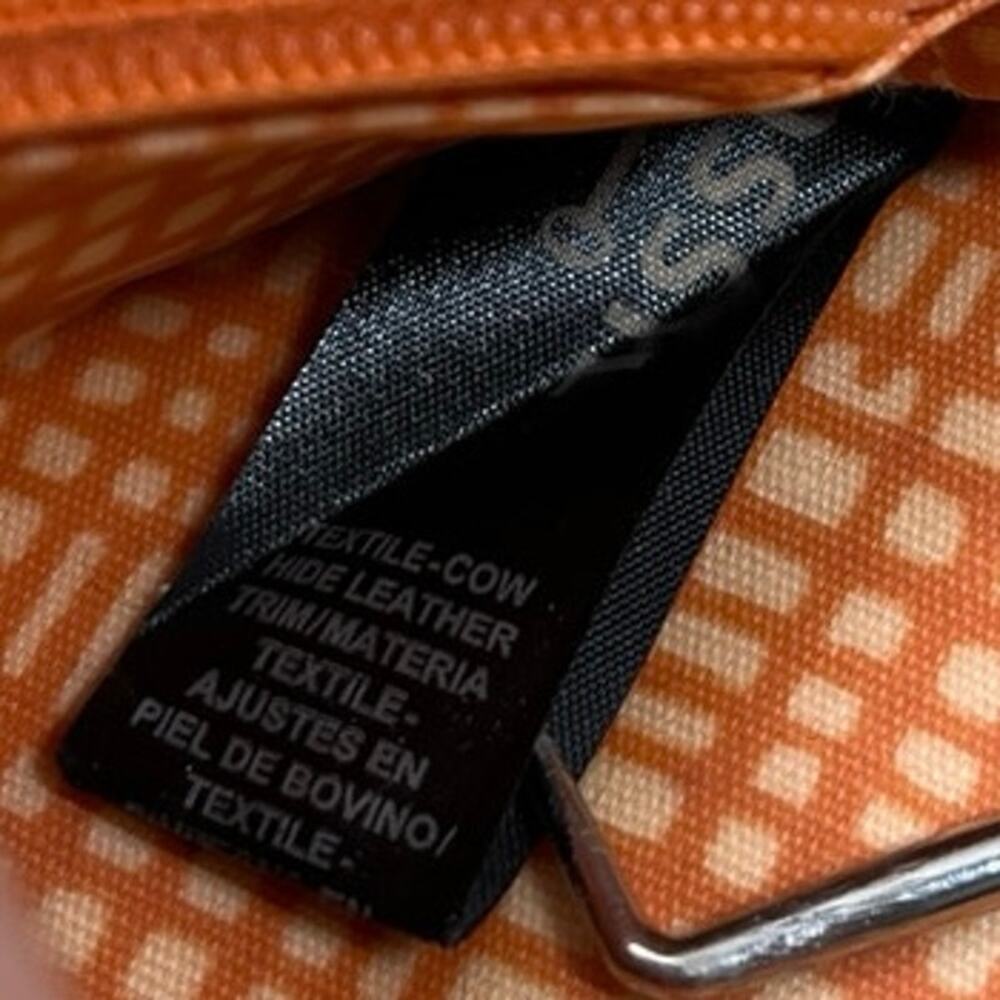 FOSSIL Key-Per Green Quilted Brown Leather Wristlet Wallet ID Coin‎ Zip Designer - Picture 6 of 7
